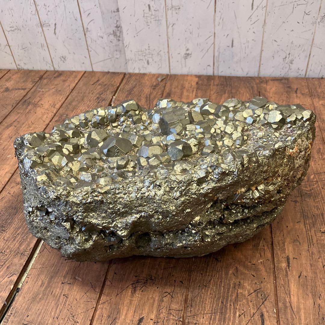 パワーストーン パイライト 黄鉄鉱 原石 鉱物 金運アップ 強運