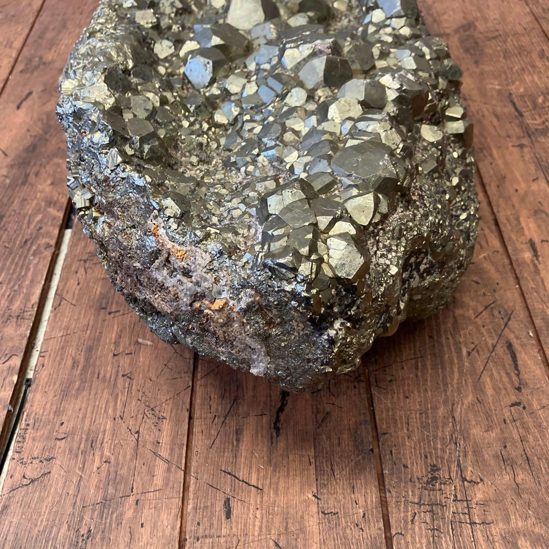 パワーストーン パイライト 黄鉄鉱 原石 鉱物 金運アップ 強運