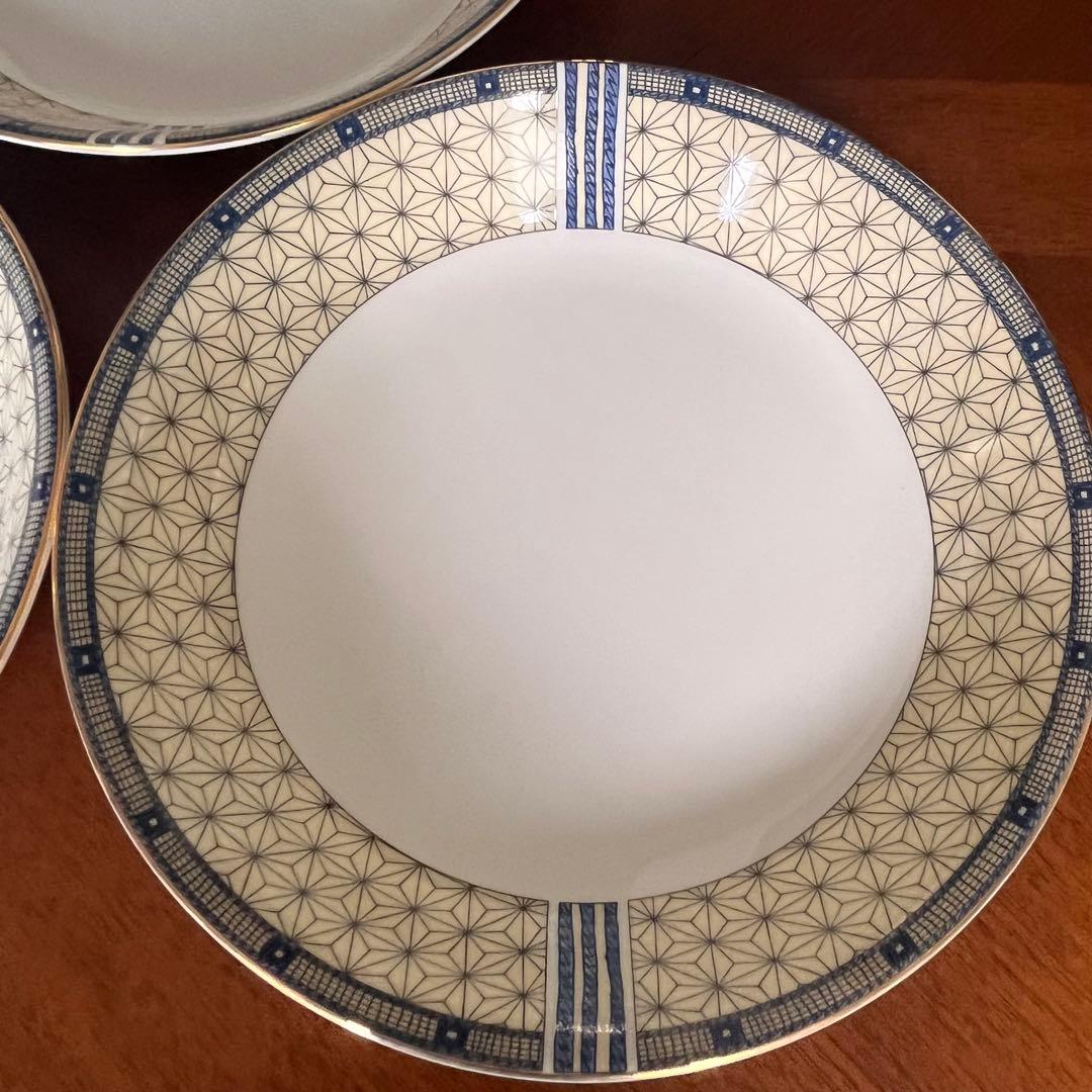 【美品】英国製　ウェッジウッド★サムライ★深皿　３枚