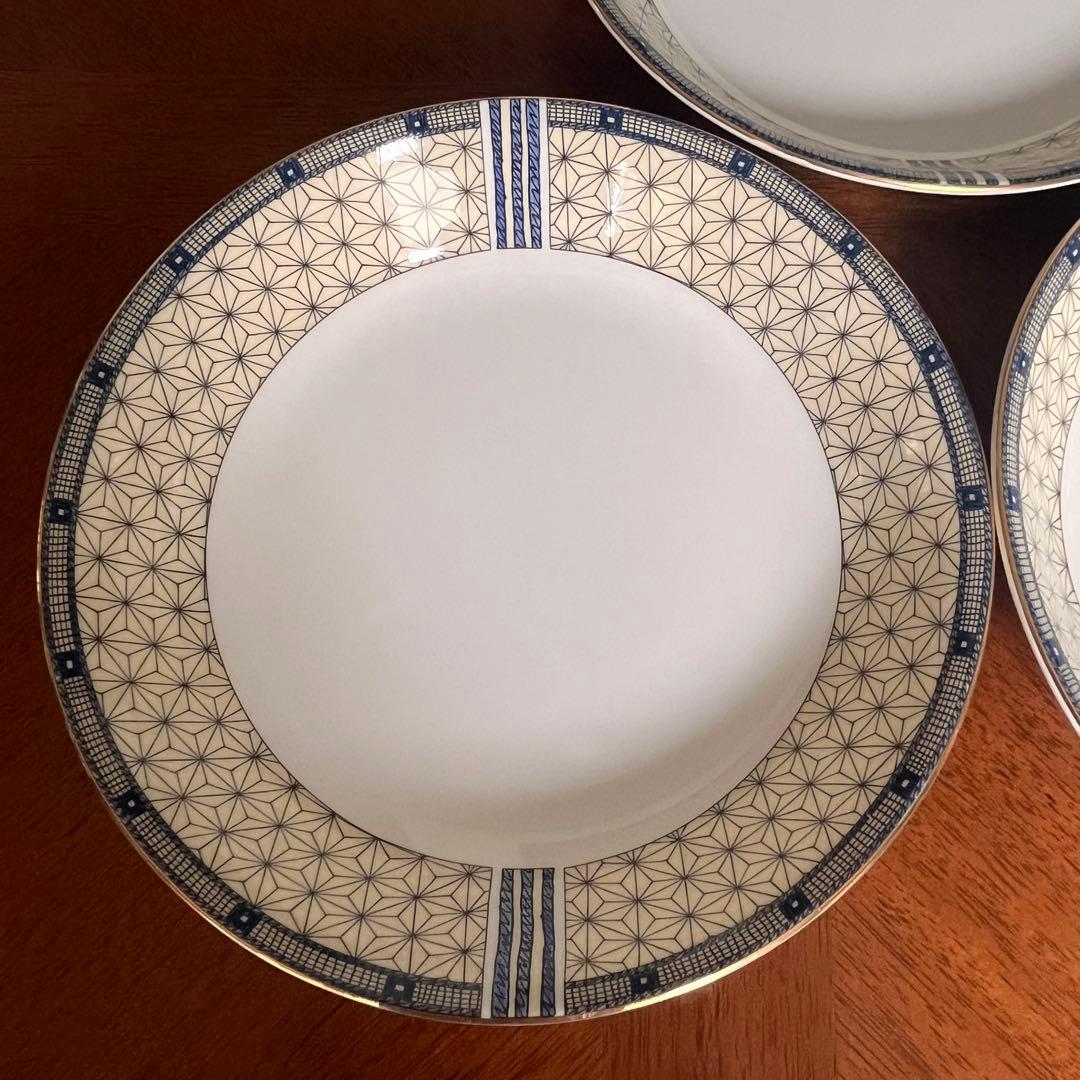 【美品】英国製　ウェッジウッド★サムライ★深皿　３枚