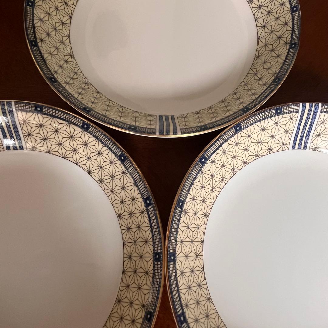 【美品】英国製　ウェッジウッド★サムライ★深皿　３枚