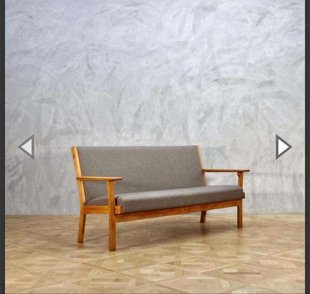 ハンス・ウェグナー GE181 3人掛けソファー