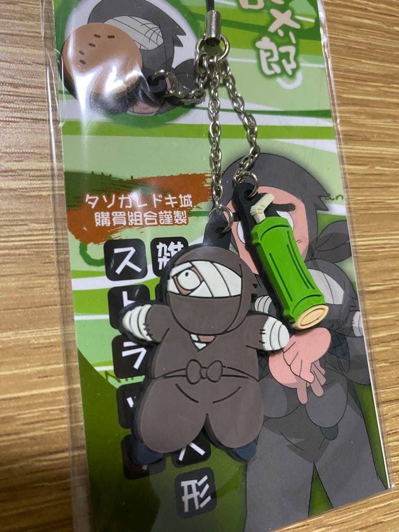 忍たま乱太郎　雑渡昆奈門　組頭　雑渡さん人形ストラップ　キーホルダー