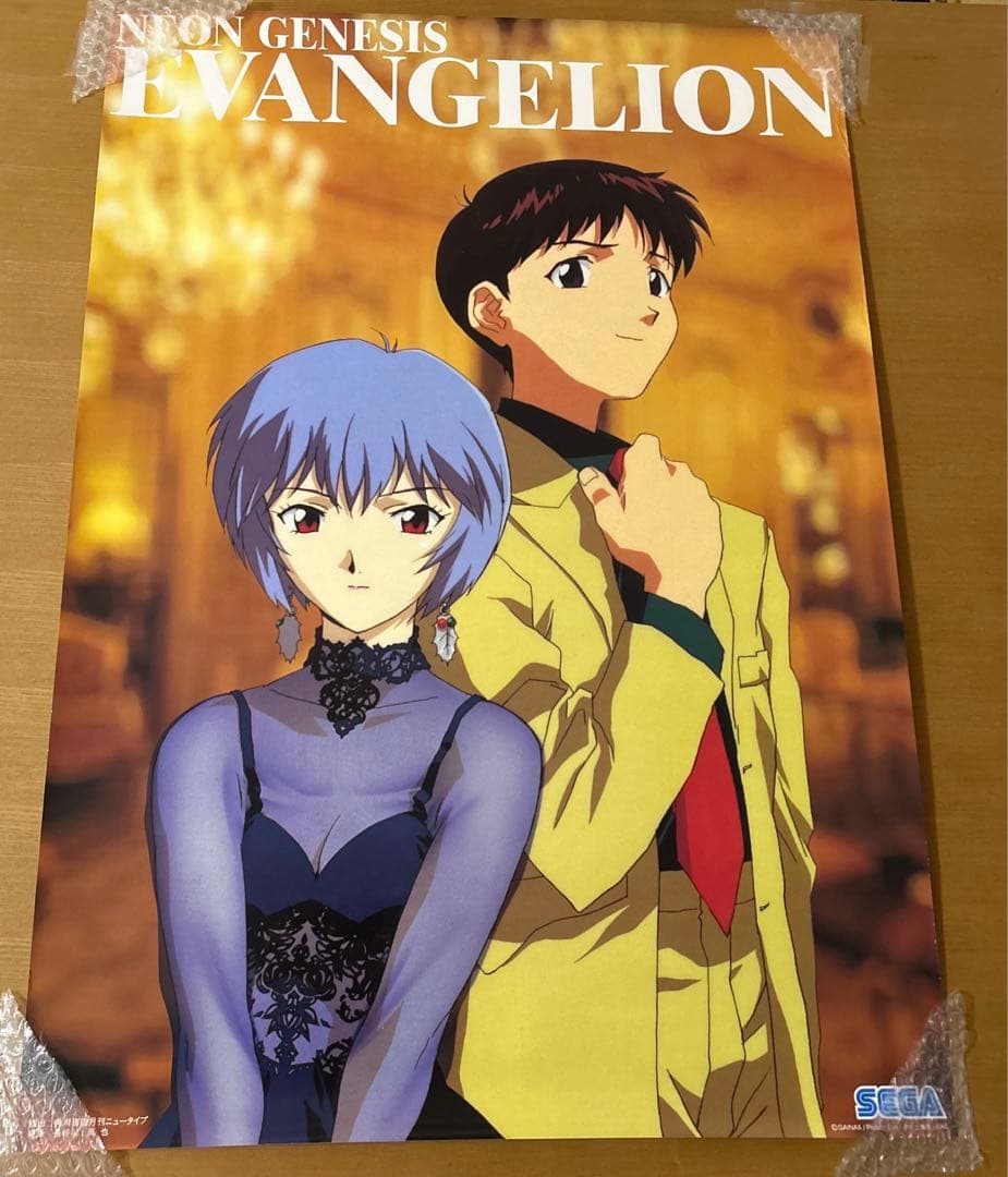 エヴァンゲリオン ポスター 碇シンジ 綾波レイ - メルカリ