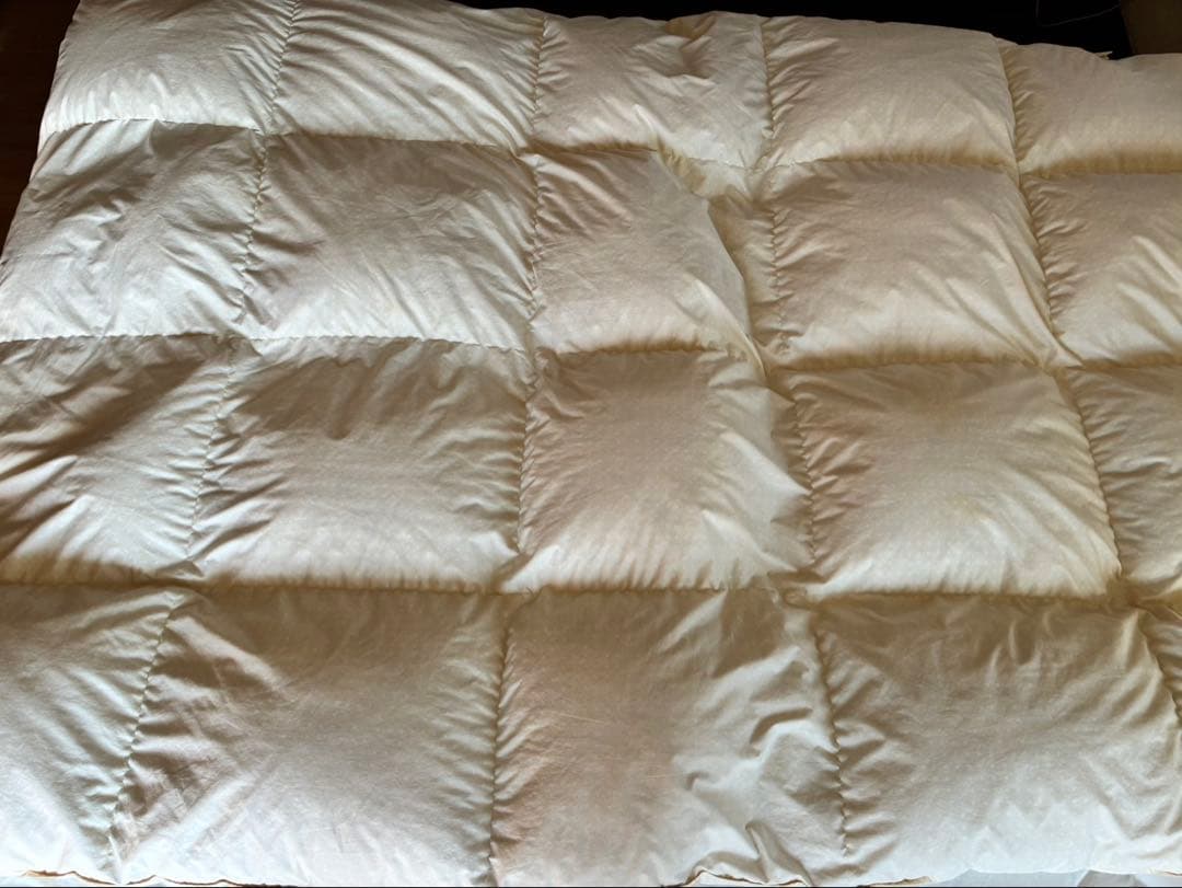 羽毛掛けふとん　シングル　日本製