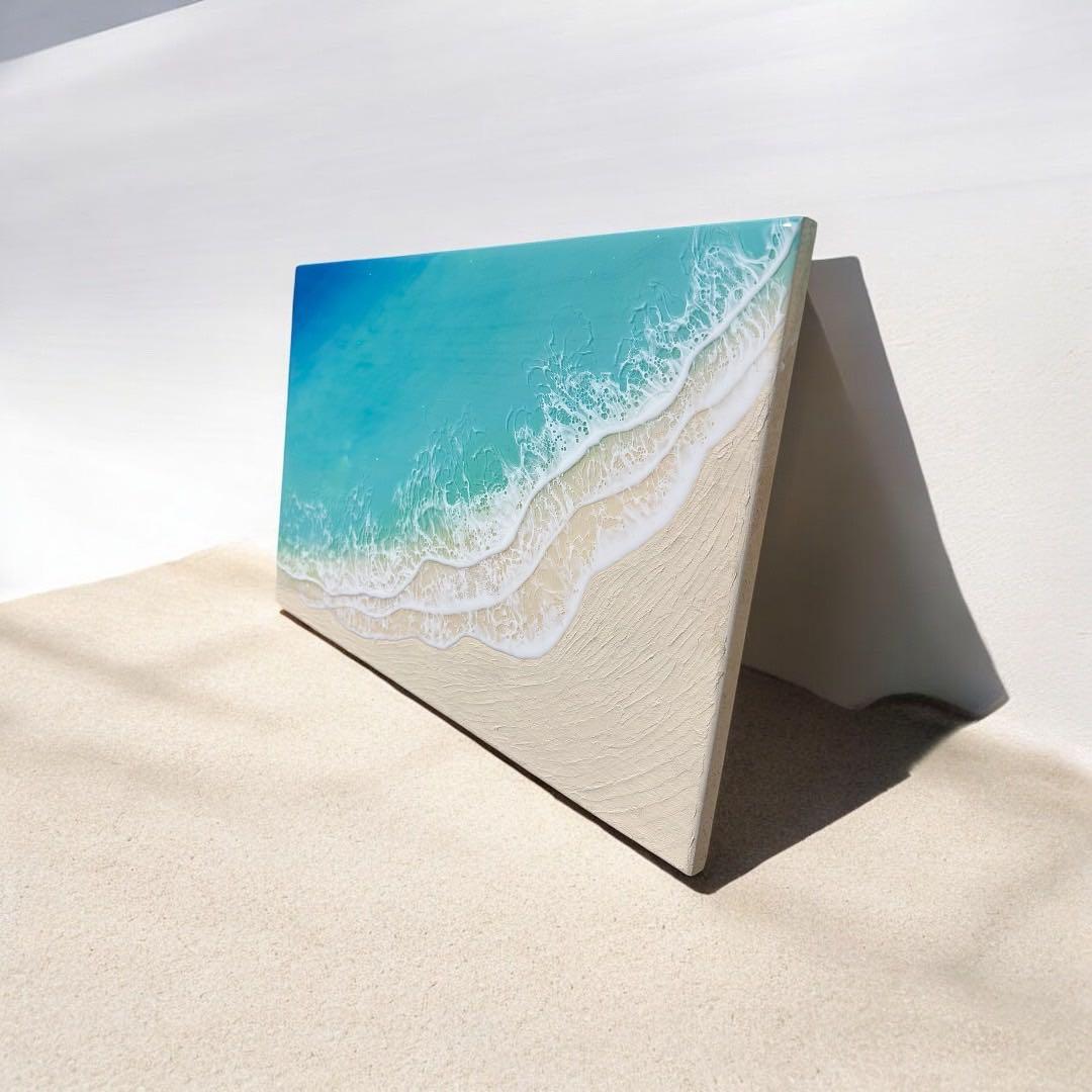 レジンアート　オーシャンレジン　海