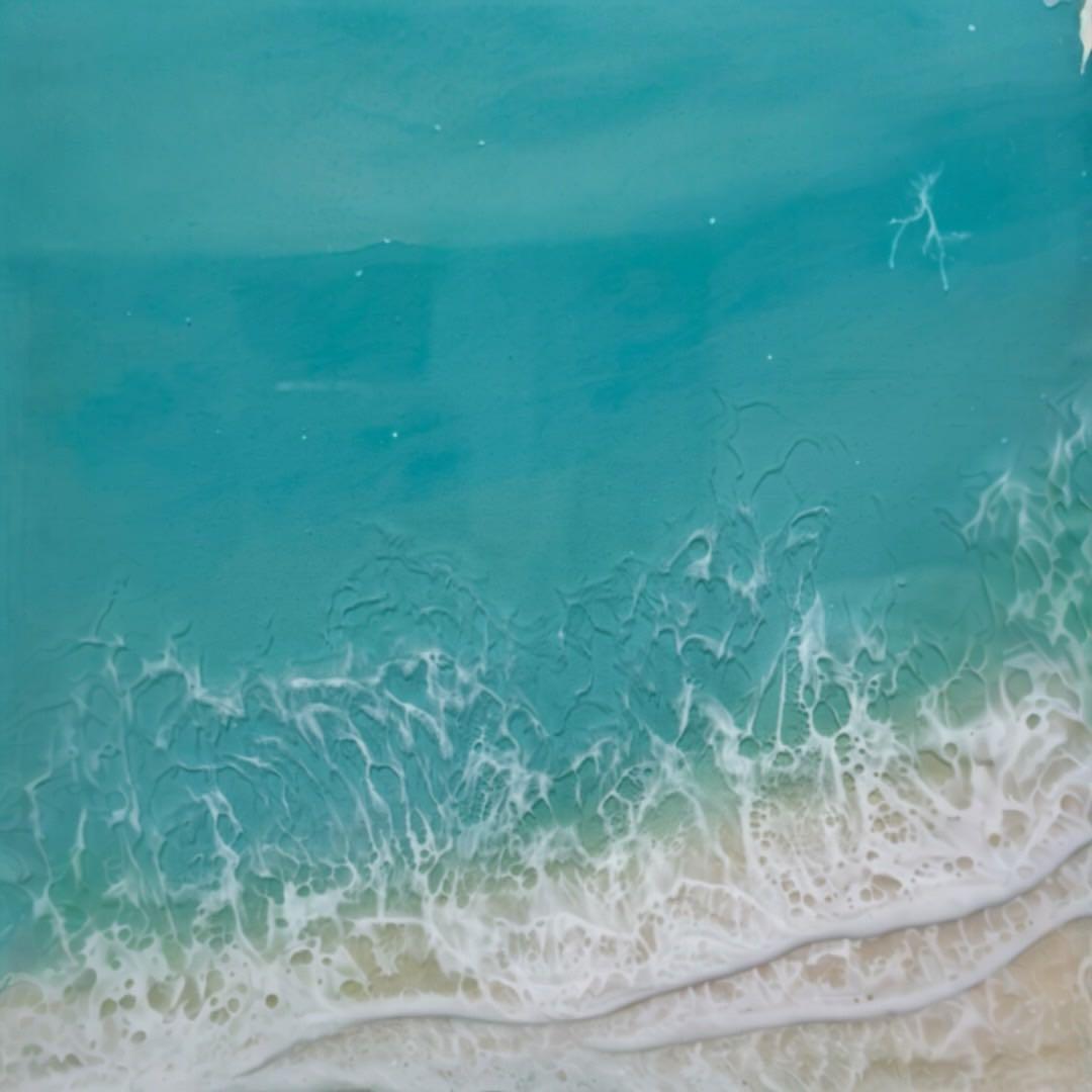 レジンアート　オーシャンレジン　海