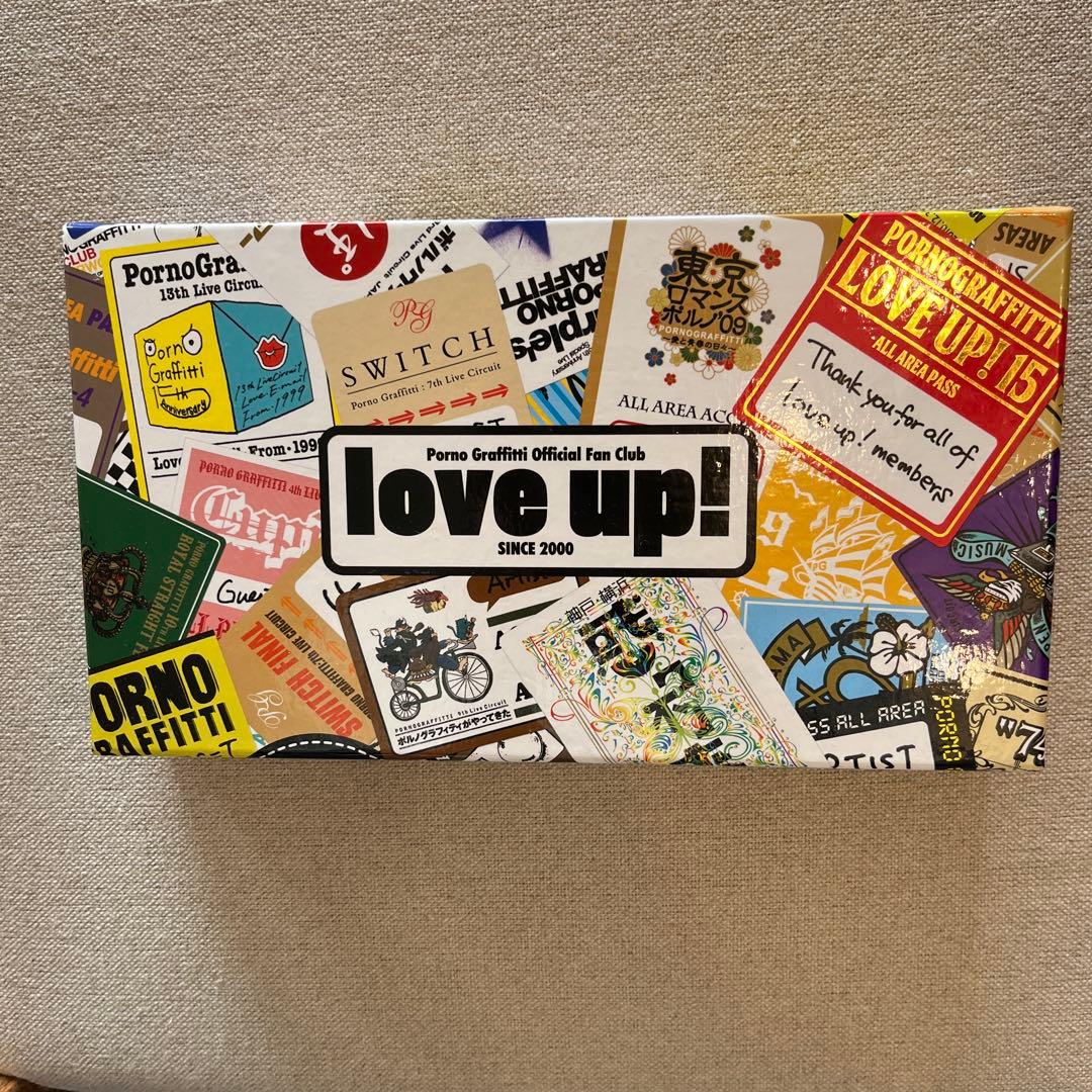 ポルノグラフィティ love up! 15周年記念ボックス - メルカリ