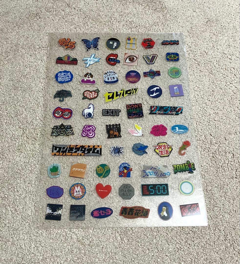 未開封】ポルノグラフィティ A3クリアポスター 全書 楽曲ロゴ絵柄