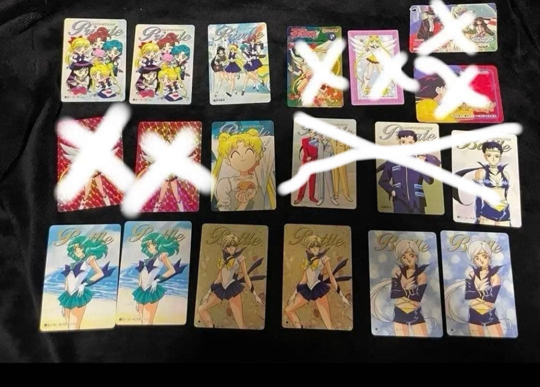 まとめ売り】美少女戦士セーラームーン カードセット 10枚 - メルカリ