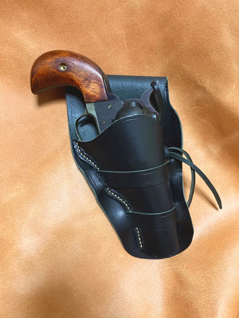 コルト SAA シェリフズ用右利きレザーホルスター No.735 - メルカリ