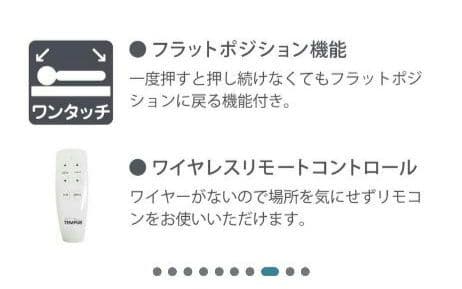 ゼロジー(R) フォールダブルベッド 電動リクライニングベッド シングル