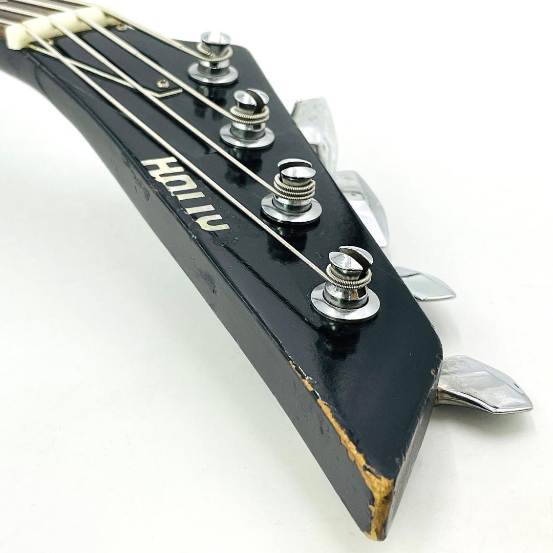 HALLY エレキベース ブラック 黒PG 70's 国産ビンテージ【整備品