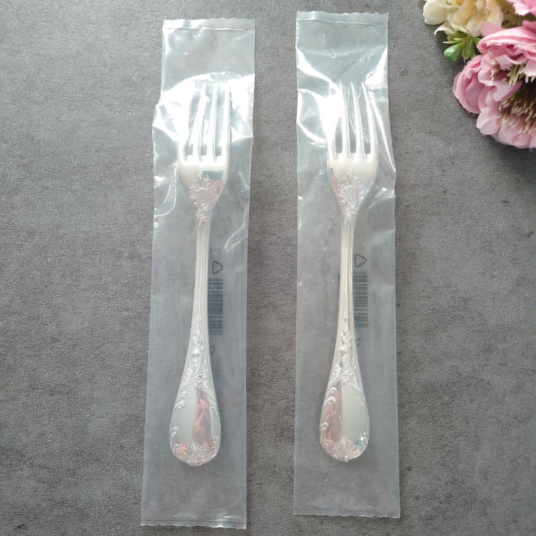 希少 クリストフル マルリー デザートフォーク 未開封 2点