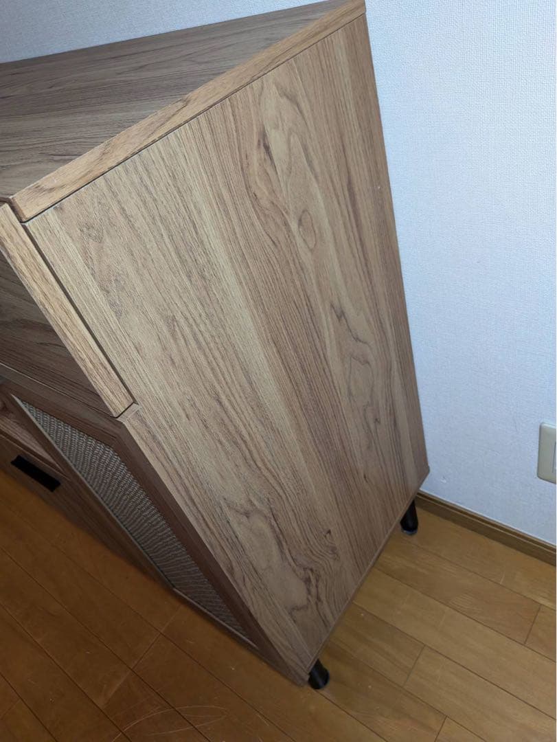 ■送料込■VENTOTA ラタンロータイプキッチンカウンターキッチン収納棚 木製