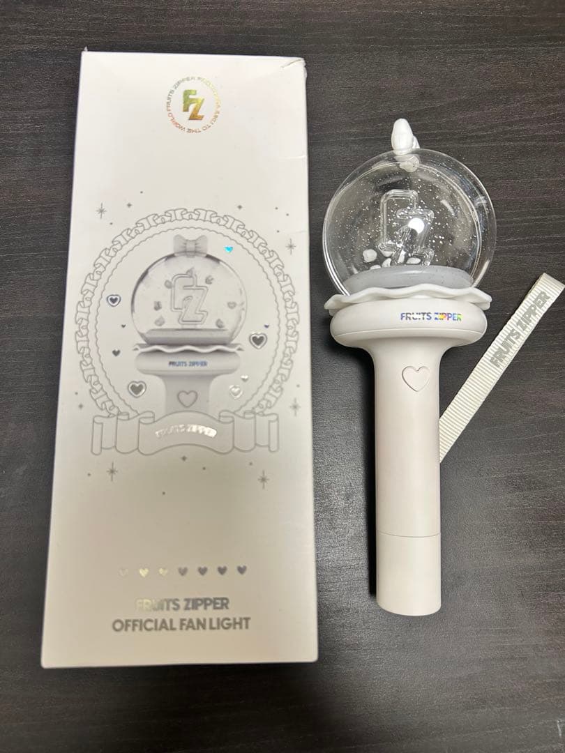 FRUITS ZIPPER OFFICIAL FAN LIGHT ホワイト - メルカリ