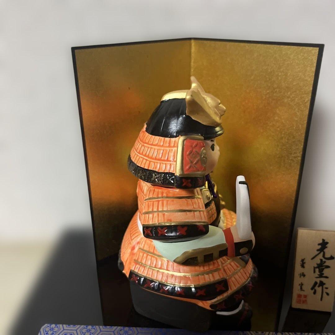 五月人形 染錦出世大将 薬師窯 - メルカリ
