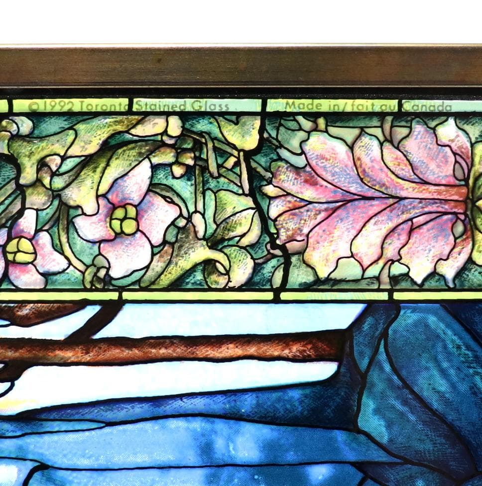 アーリントンストリート教会 大型 ヴィンテージ ステンドグラス マリアへの告知