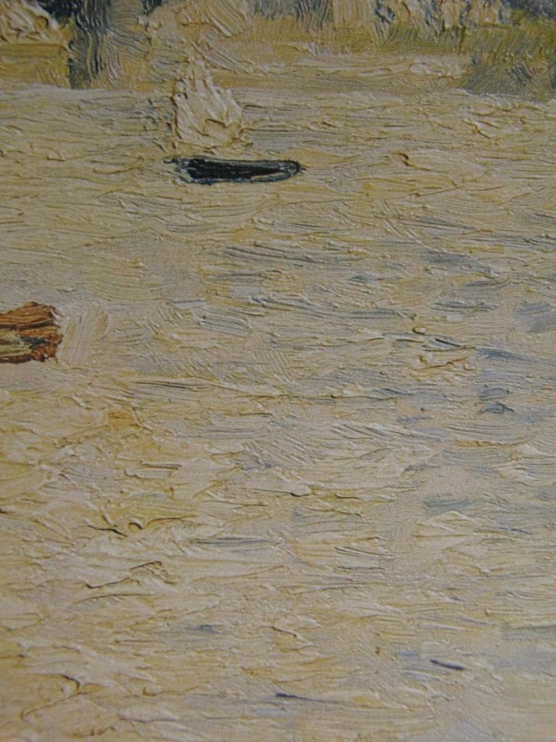 ジョルジュ・スーラ、【アニエールのセーヌ川、”水浴”のための習作】