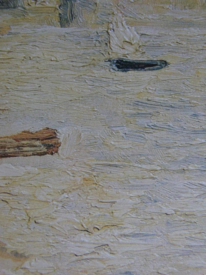 ジョルジュ・スーラ、【アニエールのセーヌ川、”水浴”のための習作】