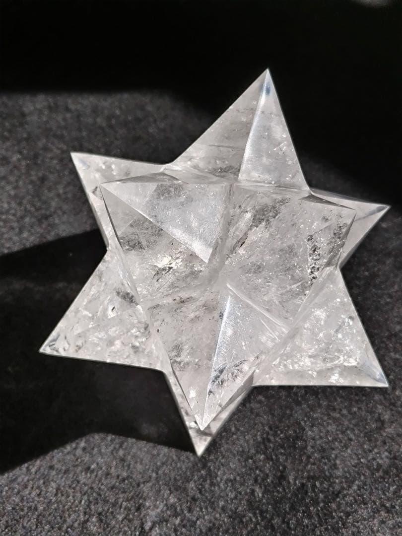 レムリアン水晶アステロイド 最長幅10.9cm 、約543g