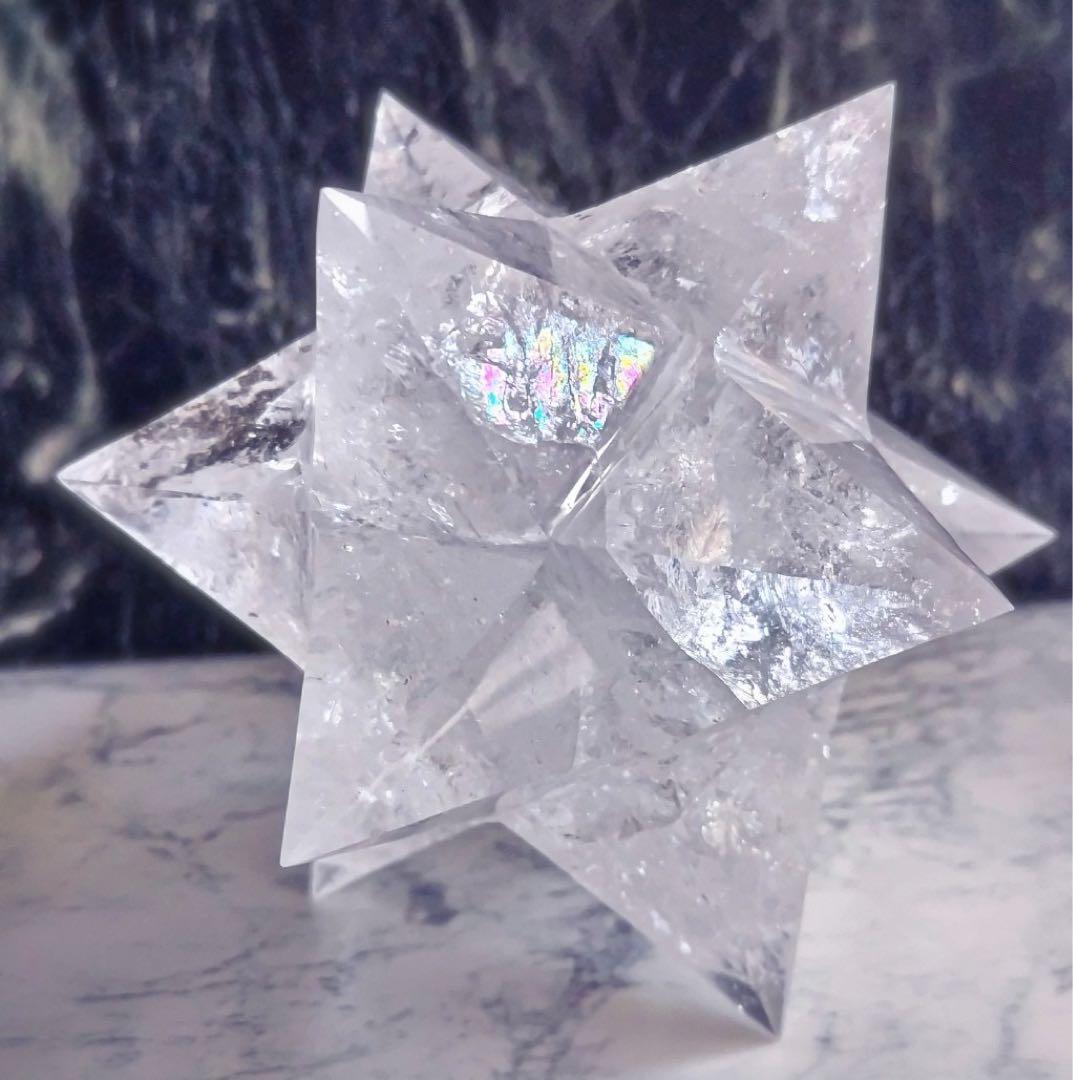 レムリアン水晶アステロイド 最長幅10.9cm 、約543g