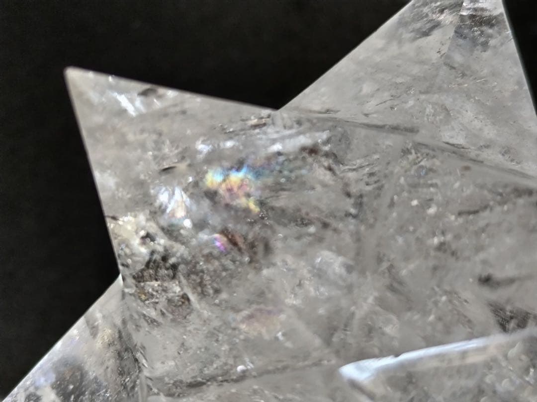 レムリアン水晶アステロイド 最長幅10.9cm 、約543g