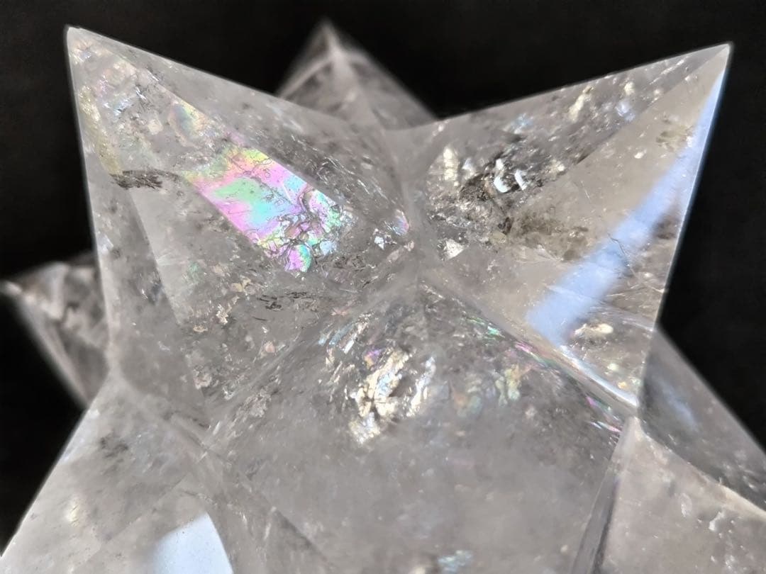 レムリアン水晶アステロイド 最長幅10.9cm 、約543g