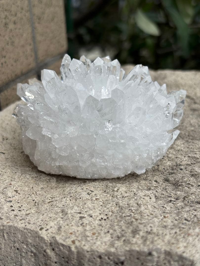 【強力浄化】希少！虹入り⭐小さめ菊花水晶クラスタ➖⭐️N142