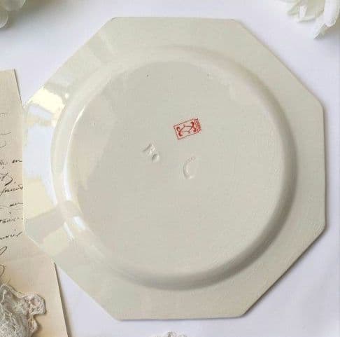 希少　美品　クレイユモントロー　オクトゴナル　フランスアンティーク