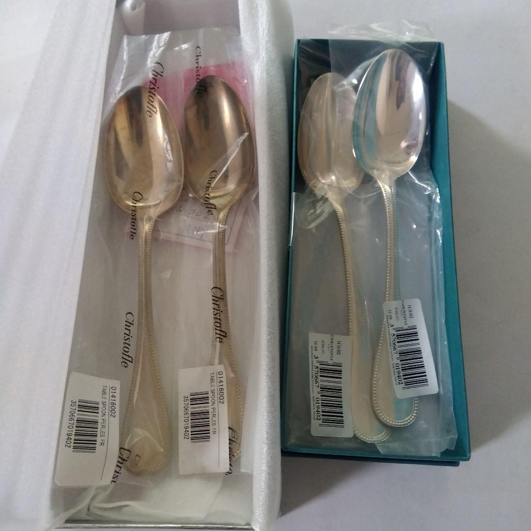 Christofle　クリストフル　銀スプーン×4