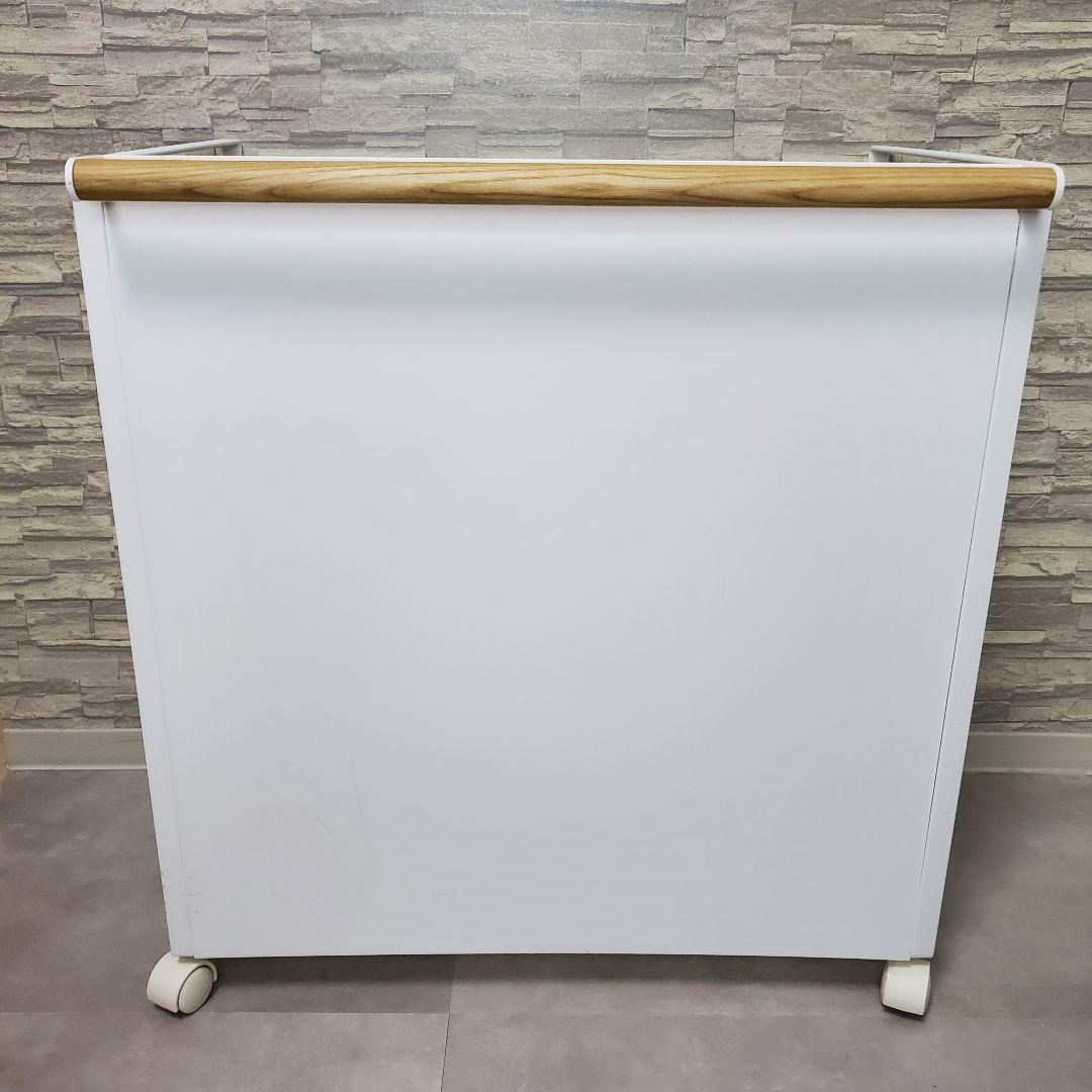 【極美品】山崎実業 TOSCA トスカ 目隠し３分別ダストワゴン