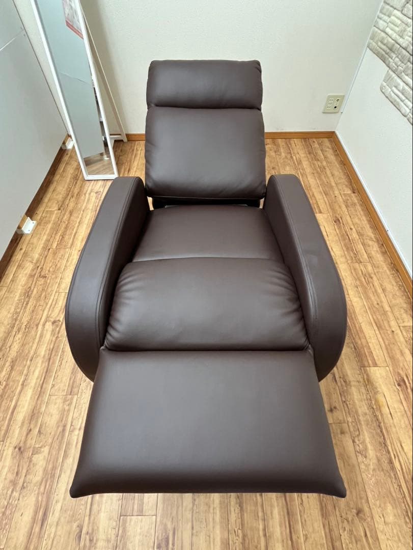 【超美品】ブラウン リクライニングチェア 1人掛け　エステ