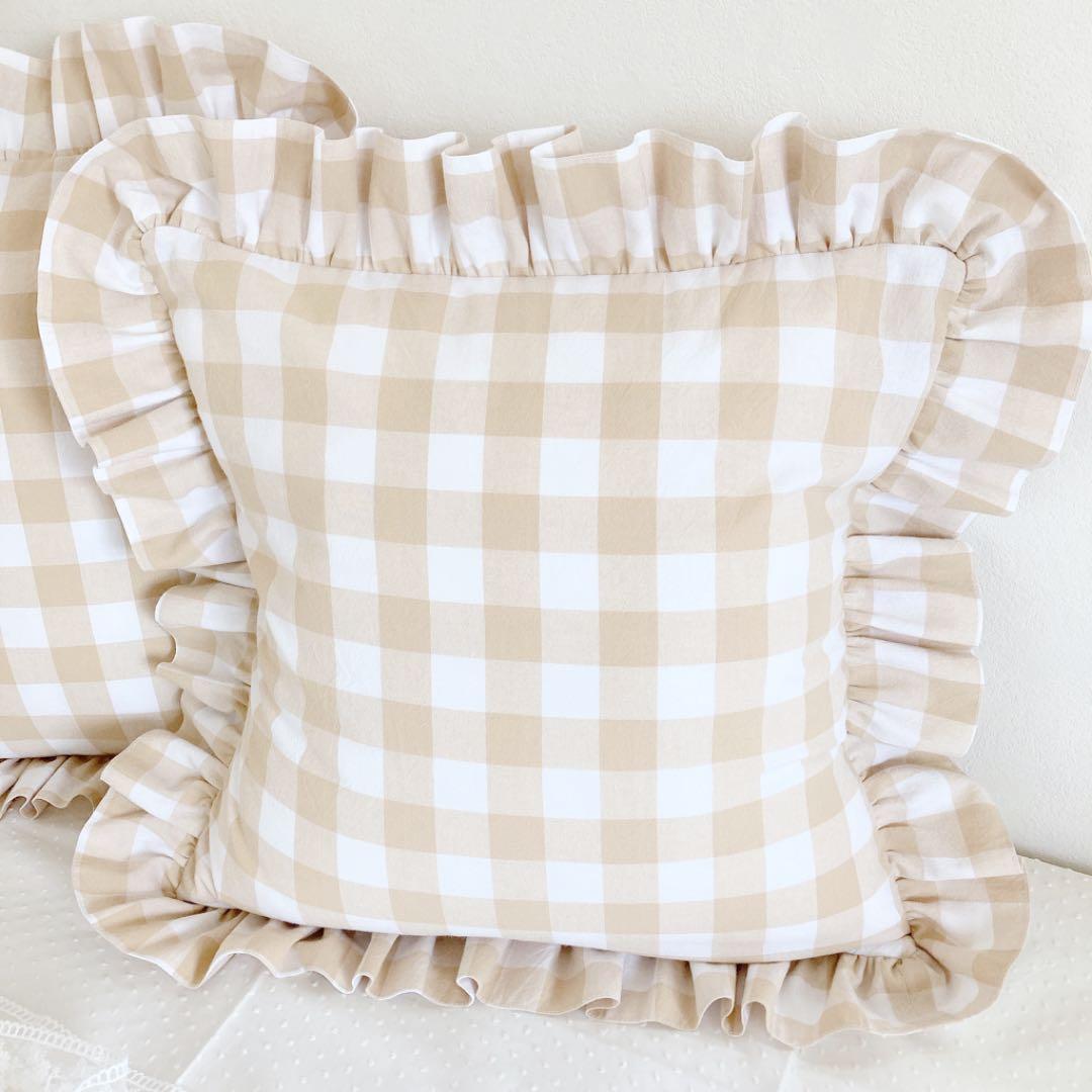 おはな様ご確認ページ♡フリルクッションカバー