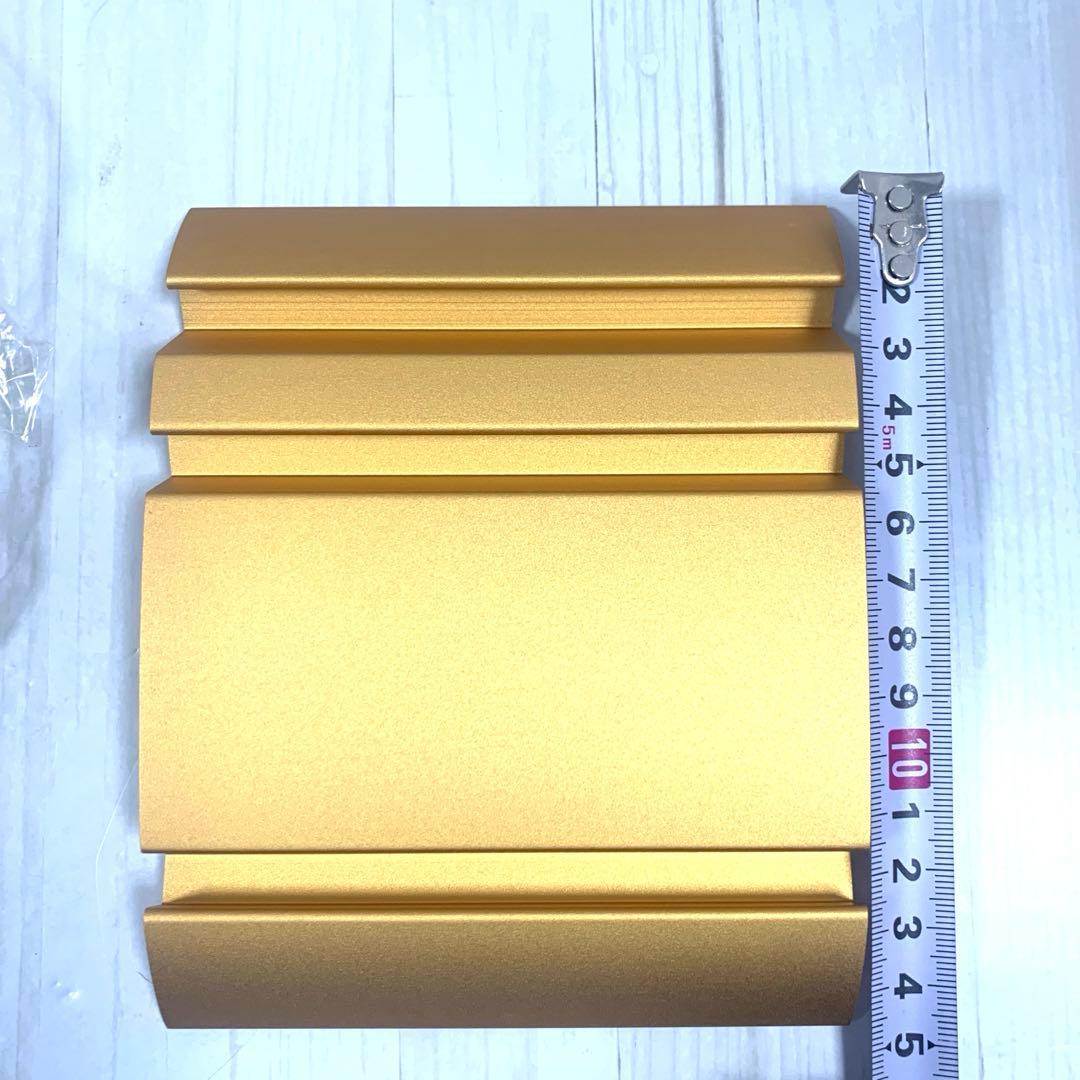 風水　開運　八角形ゴールドミラー 約28cm