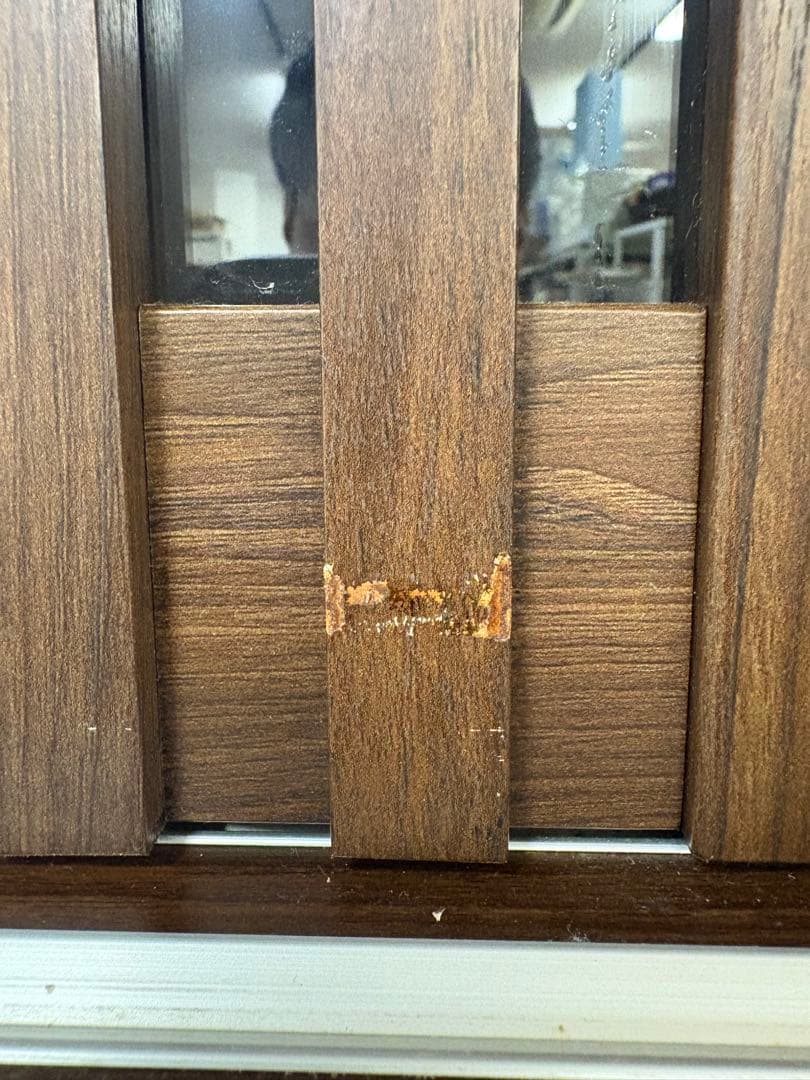 M043 レンジボード 食器棚 カップボード　上下分割可能！　幅1400mm