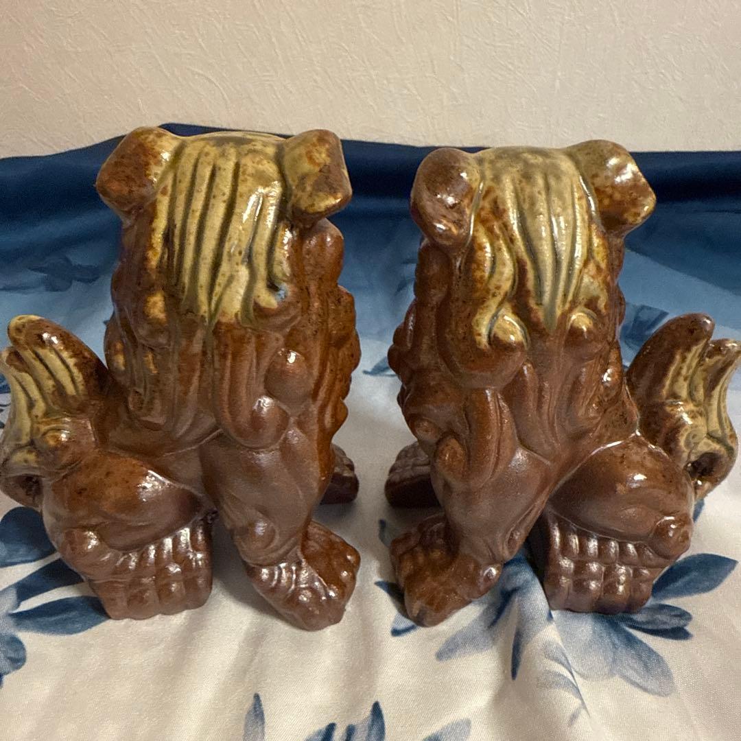 沖縄シーサー 琉球焼「くちゃ窯」作