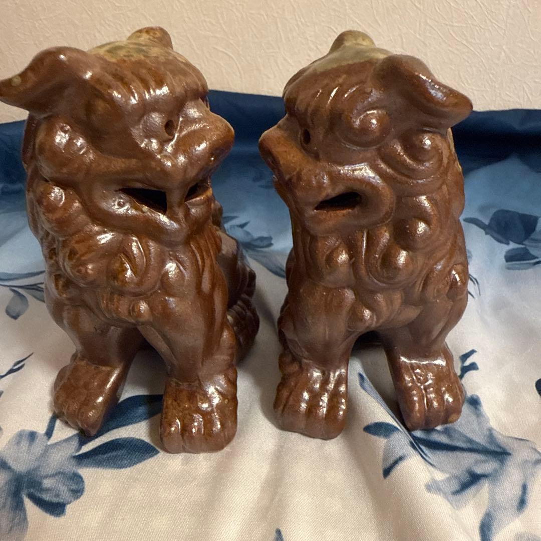 沖縄シーサー 琉球焼「くちゃ窯」作