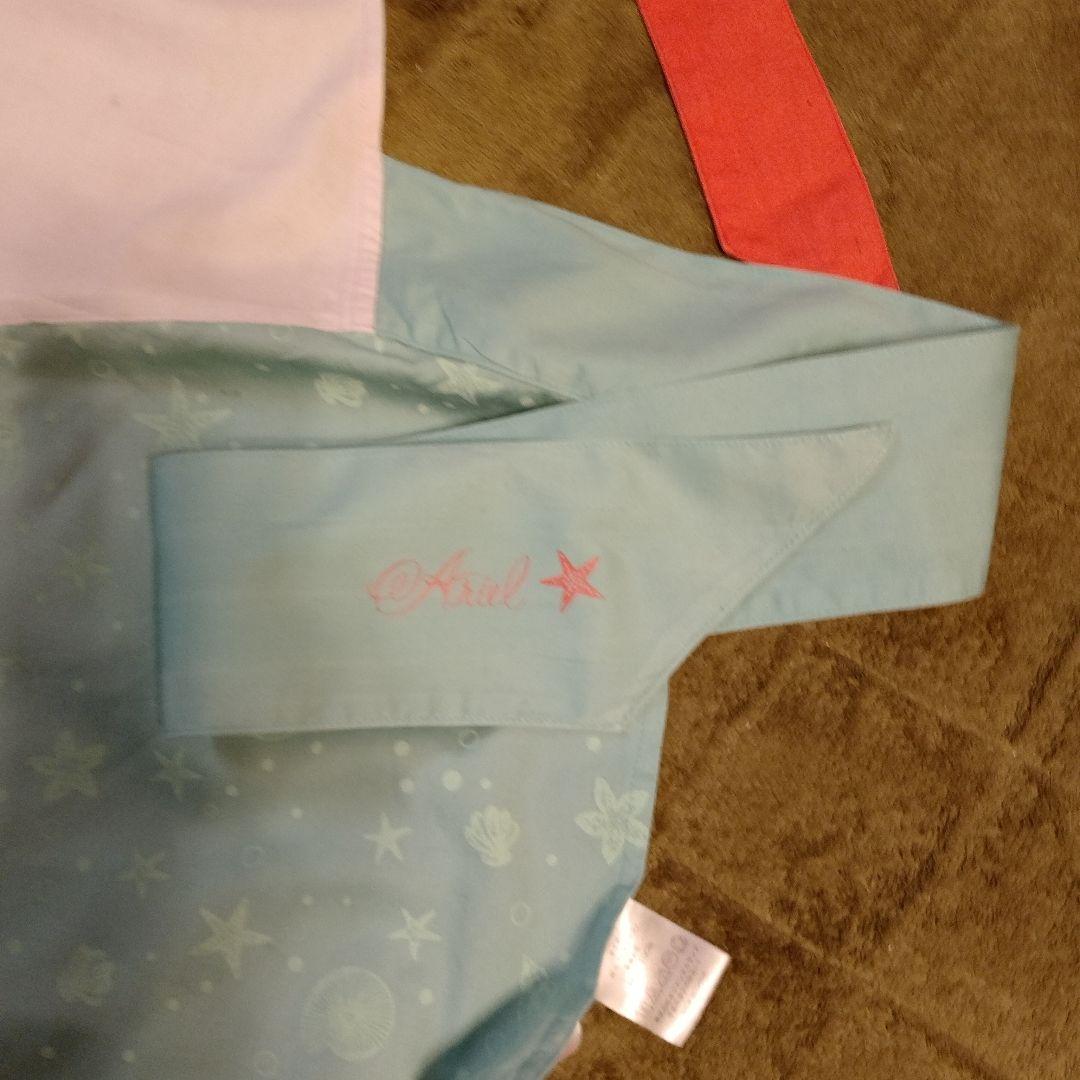 ディズニー　アリエル　エプロン　レデース兼子供もドレスみたい！