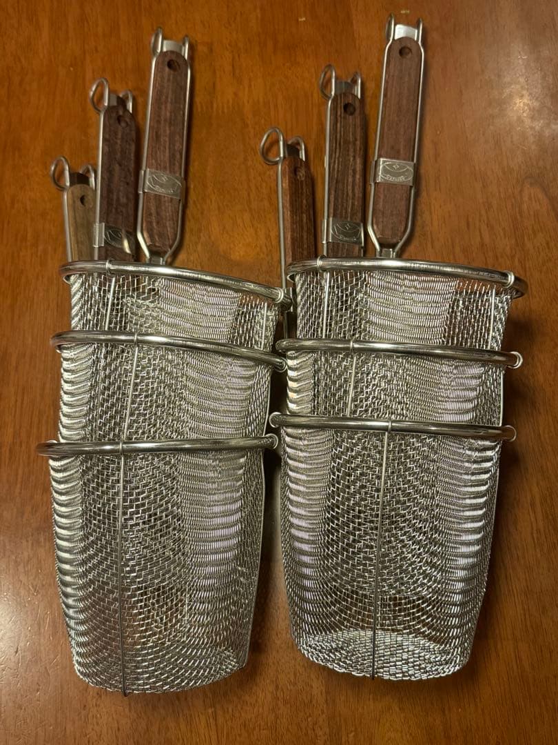 テボ ラーメン MARUZEN 6個セット 8メッシュ