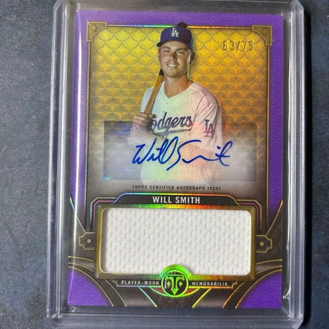 topps WILL SMITH レリック 直筆サインカード 75枚限定 - メルカリ