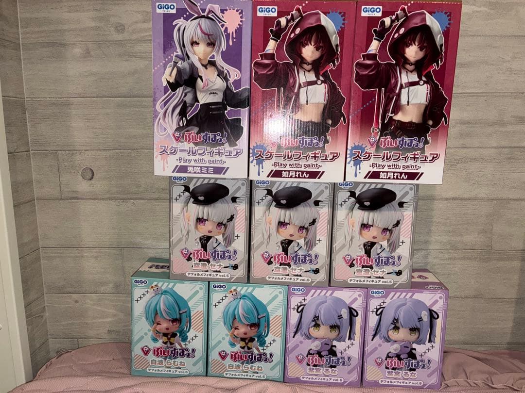 GIGO ぶいすぽっ！フィギュア10個まとめ売り 如月れん含むお得なセット