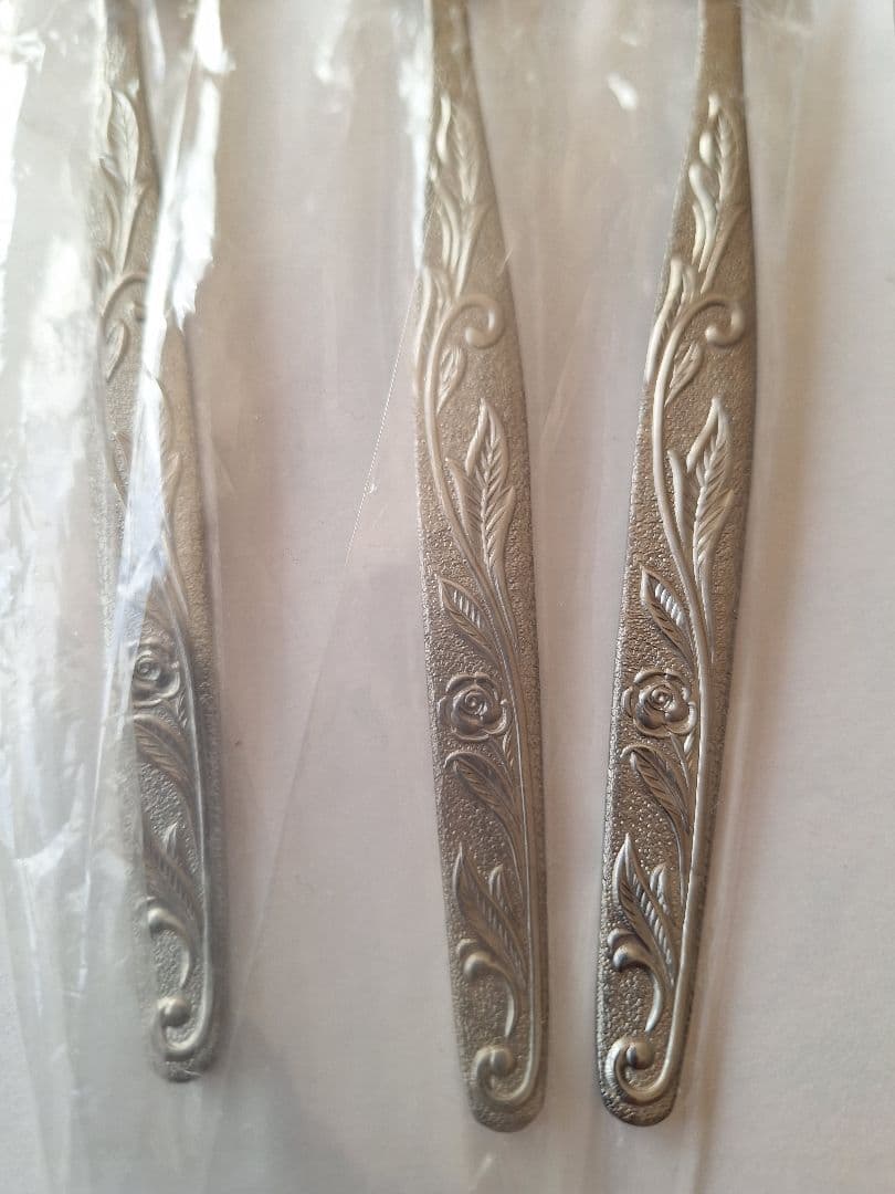 昭和レトロ　チェリーシリーズ　刻印　カトラリー　18本