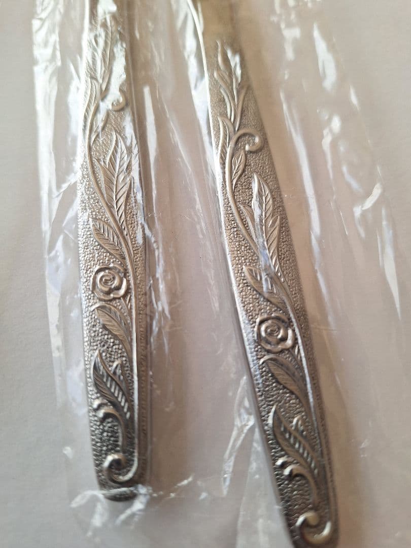 昭和レトロ　チェリーシリーズ　刻印　カトラリー　18本