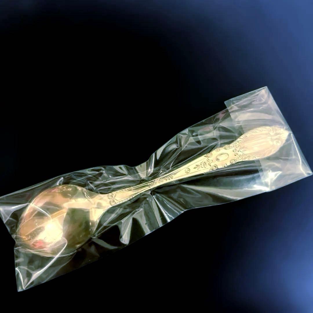 【未使用】田中貴金属 銀製スプーン２本 SV925｜スターリングシルバー ②