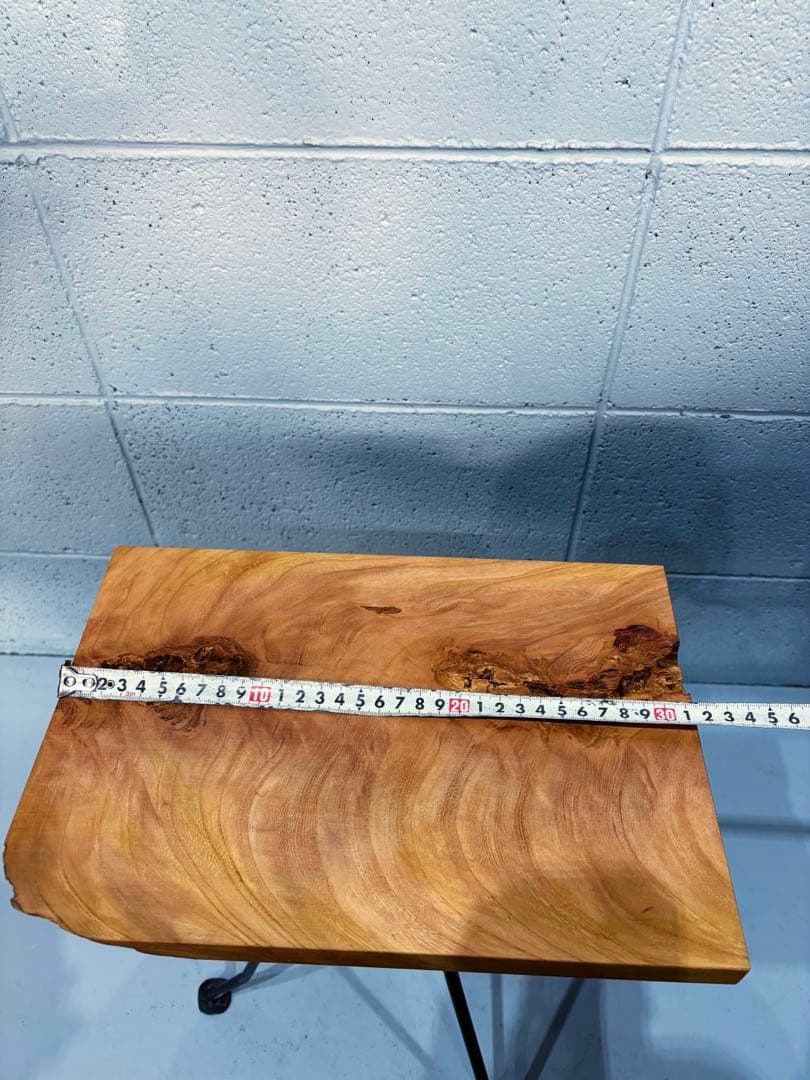 欅材サイドテーブル　コーヒーテーブル　ナイトテーブル　観葉植物置き台