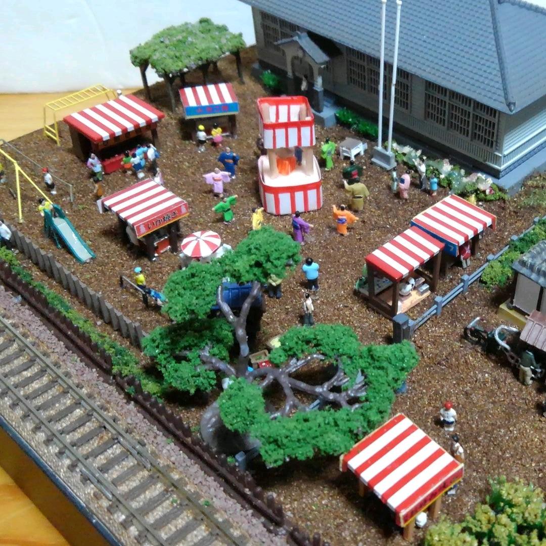 模型少年時代ジオラマ昭和の街里山