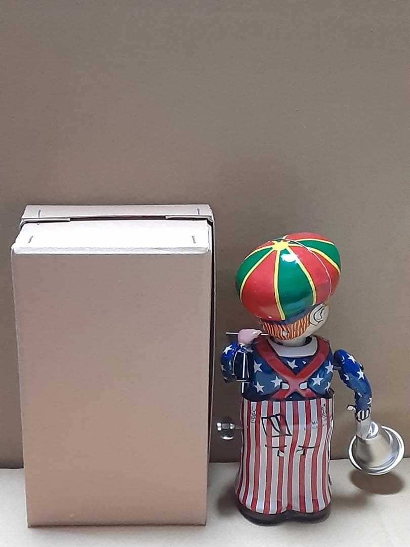 ブリキのおもちゃ博物館（北原コレクション） NEWS-BOY ベルが鳴ります