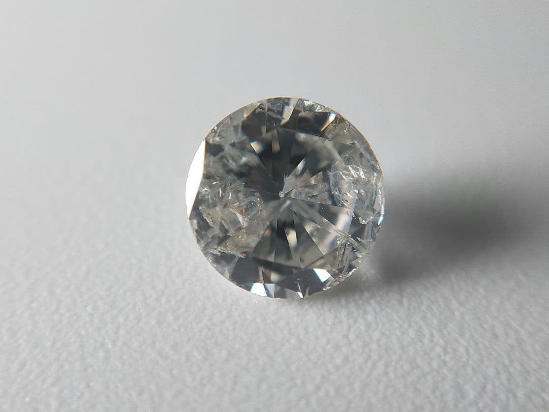 天然ダイヤモンド ルース 0.810ct I I1 FAIR