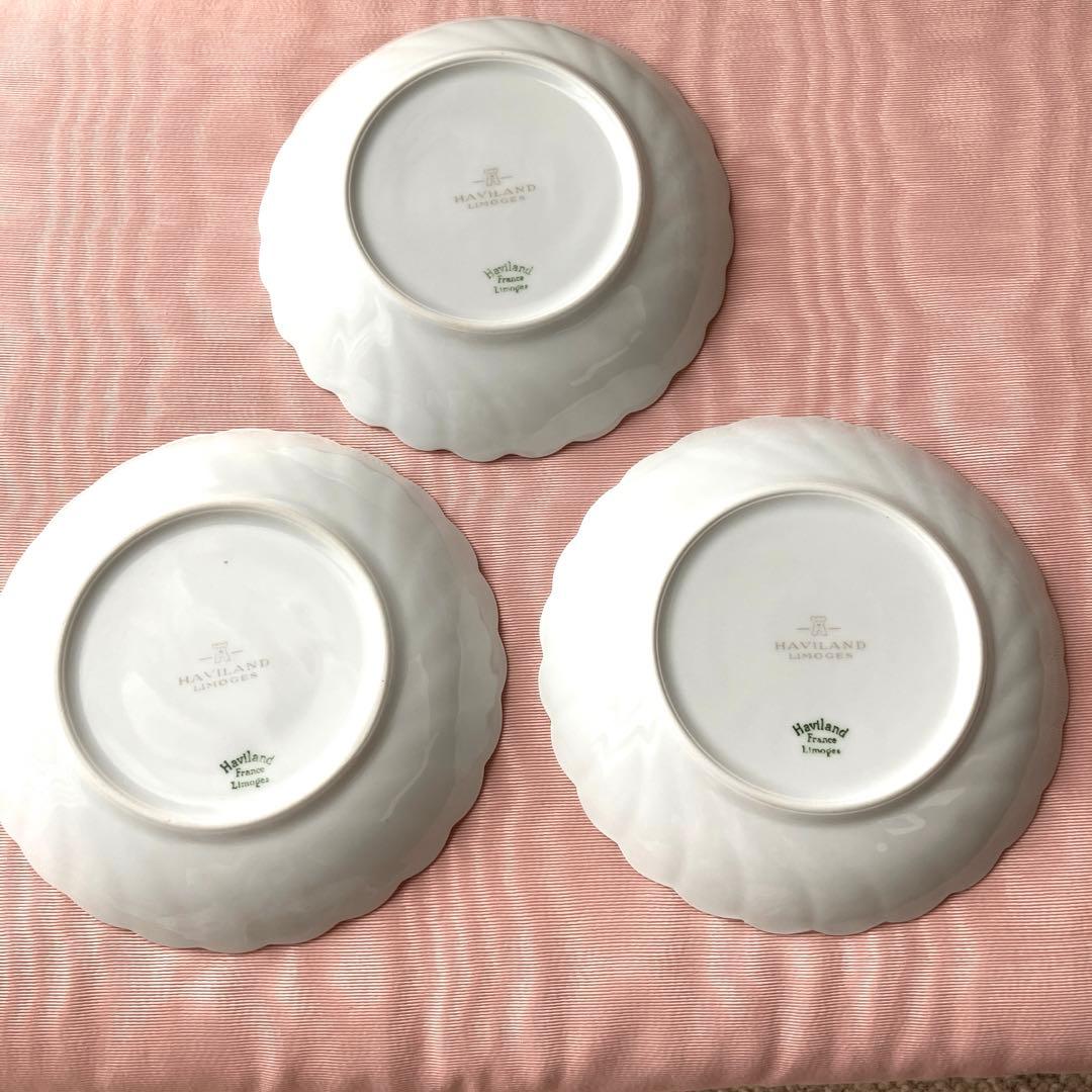 希少アビランド ルーヴシエンヌ フルーツプレート リモージュ 廃盤 3枚